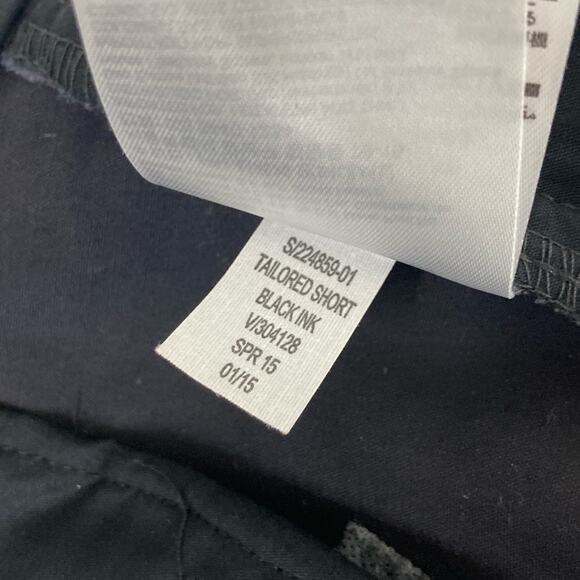 Gap Shorts Womens 2R Tailored Black Preppy Classic Cotton Blend - Picture 5 of 6